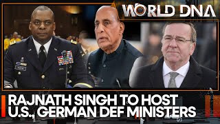 India's Defence Min Rajnath Singh to host US' Lloyd Austin, Germany's Boris Pistorius | World DNA