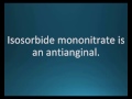 How to pronounce isosorbide mononitrate (Ismo) (Memorizing Pharmacology Flashcard)