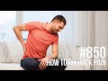 850 how to fix back pain