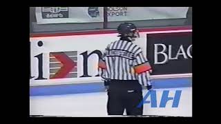 OHL WHL QMJHL Memorial Cup May 15, 1994 Kamloops Blazers v Laval Titan (R) x2 Feeds Tyson Nash v Pat