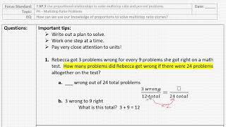 PR - Multistep Ratio Problems