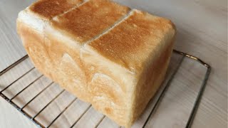 免揉湯種鮮奶吐司 [NO KNEAD] Milk Loaf Bread with TangZhong method