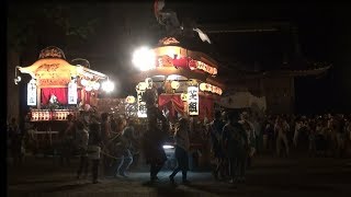 於呂神社祭典2017 曳き出し