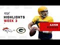 Aaron Rodgers Highlights vs. Broncos | NFL 2019