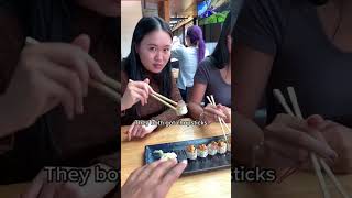 Cant Believe This Happened While Eating Sushi