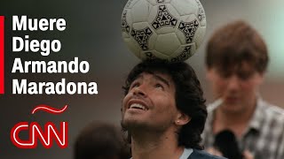 Muere Diego Armando Maradona, el D10S del fútbol argentino