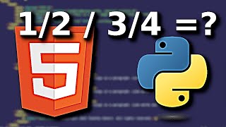 Python, HTML, Vim and Fraction Division
