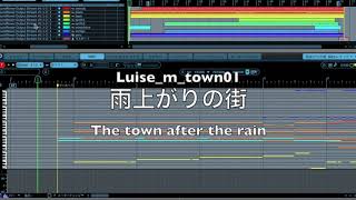 luise_m_town01 雨上がりの街 (The town after the rain)