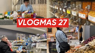 VLOGMAS 27 - moji roditelji kupuju ja snimam, pred Novu Godinu 27/31