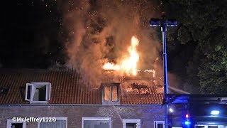 10/05/18: Brandweer blust Uitslaande Woningbrand in Ens