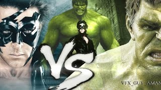 Krrish Vs Hulk (The Final Battle) |FAN MADE|