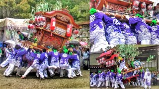 2007.4.22 淡路島 郡家 里組 だんじり 伊弉諾神宮 例大祭 宮入り 練り