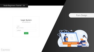 Design Form with Node Template Engine - Node For Beginners - 34