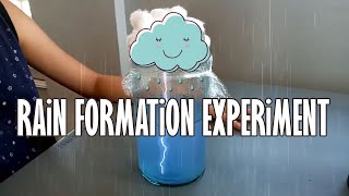 Rain Formation Experiment