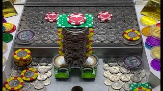 Friday Night takes Flight! Hearts and Coins flying inside a Coin Pusher! Join for prizes and fun!