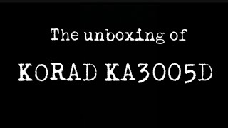 Unboxing of Korad 3005d power supply || KORAD KA3005D Power supply for mobile and laptop repairing||