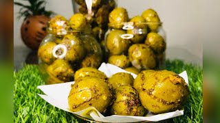 স্কুল গেটের জলপাইয়ের আচার ll School gate Special Olive Pickle