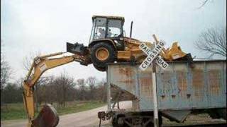 back hoe operator