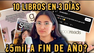 el problema en el RETO DE GOODREADS (es todo muy raro) | 💀📖📚 | irenesaurio