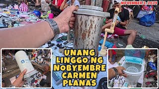 LATAG NGAYONG UNANG LINGGO NG NOBYEMBRE BURAOTAN SA CARMEN PLANAS