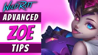 Wild Rift Zoe tips YOU NEED TO KNOW