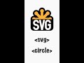 #4 Circle | SVG | Frontend #shorts