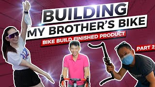 How to Build a Road Bike (with My Brother) | Mosso 702TB3 Bike Build