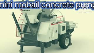 CONCRETE MIXER WITH CONCRETE PUMP || HOW  to concrete with concrete pump