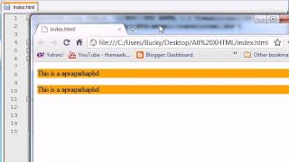 XHTML and CSS Tutorial 23 Margin