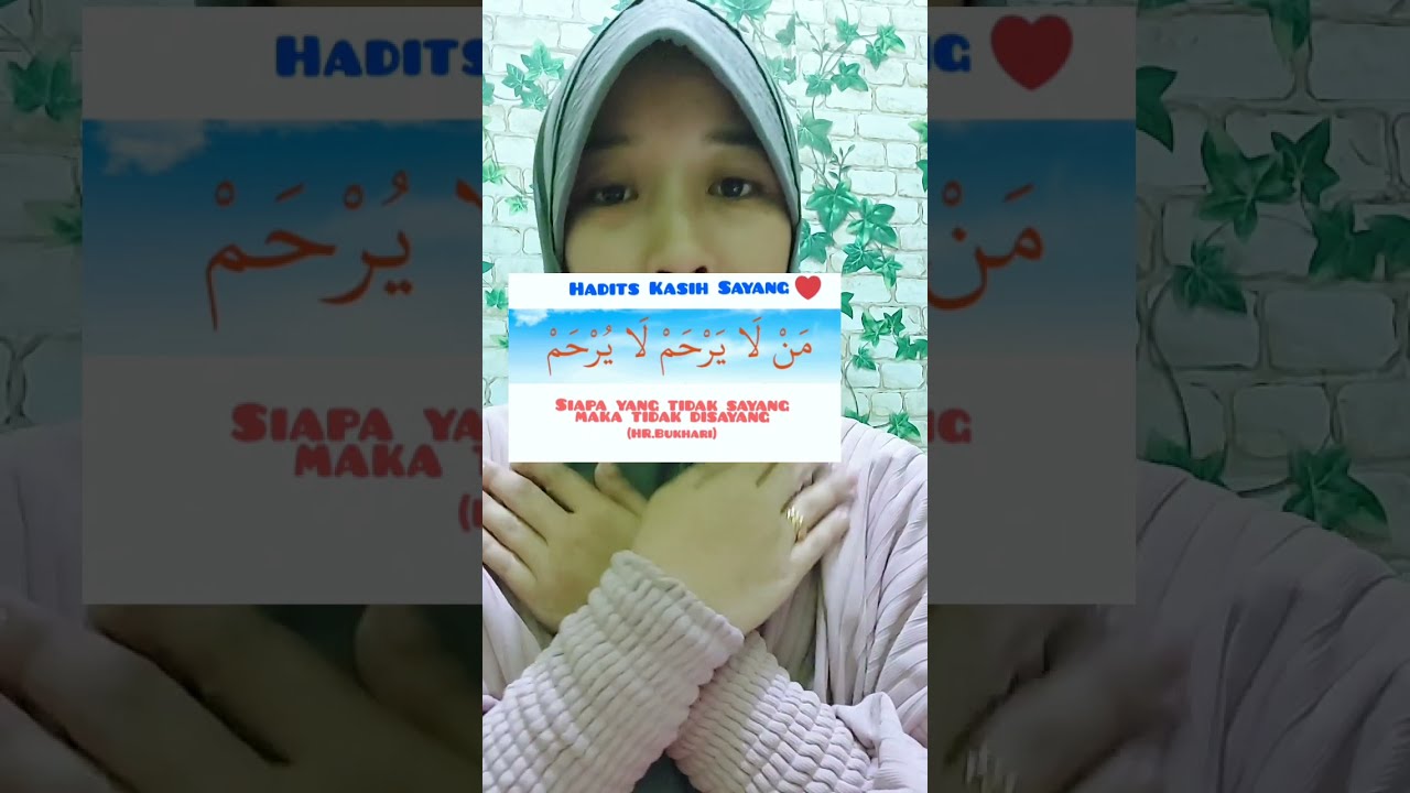 Hadits Kasih Sayang. - YouTube