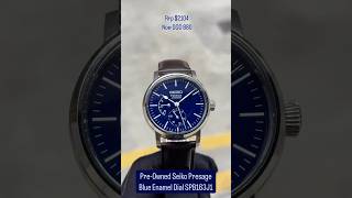 Pre-Owned Seiko Presage Blue Enamel #watch #watches #seiko #menfashion #menswatches