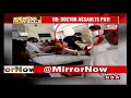 shocking assault video from rajasthan jaipur doctor thrashes patient