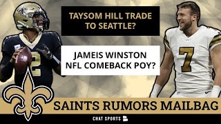 New Orleans Saints Rumors: Seahawks Trade For Taysom Hill? Jameis Winston NFL Comeback POY? Q&A