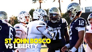 OFFICIAL GAME HIGHLIGHTS | St John Bosco vs Liberty | @SportsRecruits Mixtape