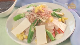 『夏野菜と豚肉のピリ辛ドレッシング和え』　おうちで簡単プロの味！「てげ旨クッキング」