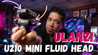 Extremely Portable Ulanzi U210 Mini Fluid Video Head!