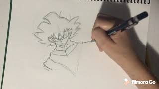 How to Draw Goku EASY -Adam Art