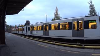 Random MX3000 action at Borgen station / Oslo T-bane / Oslo metro