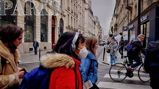 🇫🇷[PARIS 4K] WALK IN PARIS "RUE DES PETITS CHAMPS" (EDITED VERSION) 07/FEB/2022