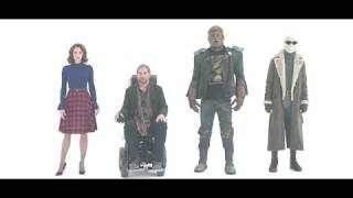 Doom Patrol S01E14 - Mr. Nobody & Doom Patrol in the White Space scene