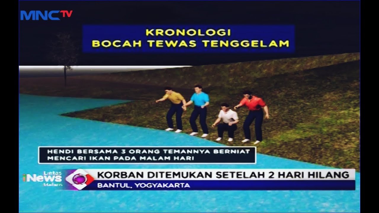 Kronologi Bocah T3was 3enggelam Di Sungai Progo, DIY - LIM 22/01 - YouTube