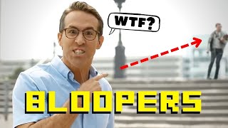 RYAN REYNOLDS BLOOPERS COMPILATION (Deadpool, The Adam Project, The Proposal, Fr