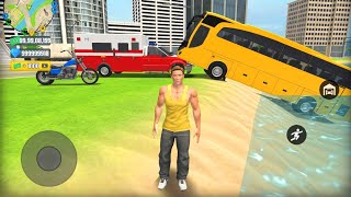 Driving Bus \u0026 Ambulance in Ultimate Open World Simulator - Go To Town 6 - Epic Android Gameplay