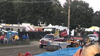 Dustin grice Mega Cab Truck pull 2012