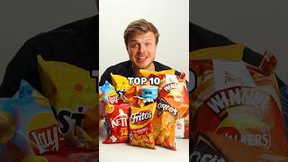 TOP 10 Most Popular Chips Brands (by revenue) 🤯 #shorts