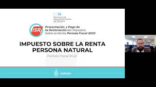 Impuesto Sobre la Renta Comerciante Individual Período Fiscal 2022