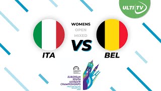 Italy vs. Belgium - EYUC 2022 - U17 Women's - Pool Play