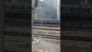 【車窓〜train view〜】〜新快速vs各駅停車〜train race〜アナウンスを添えて〜