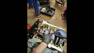 Installing a crankshaft