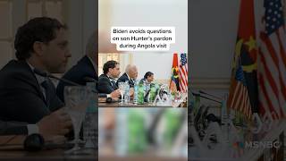 Biden avoids questions on son Hunter's pardon during Angola visit